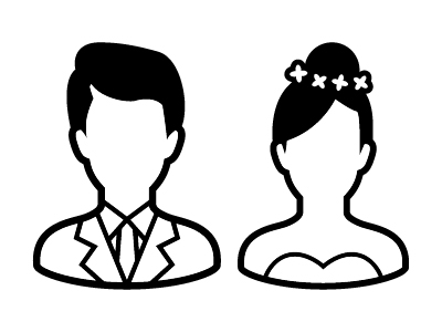 結婚式を表すアイコン